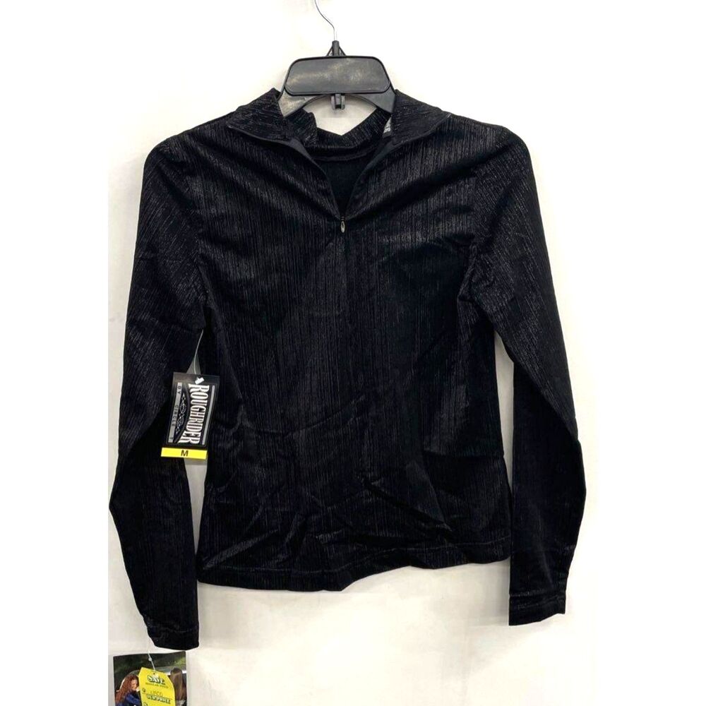 Vintage Roughrider Ladies Vertical Texture Full-Zip Track Jacket - Size M